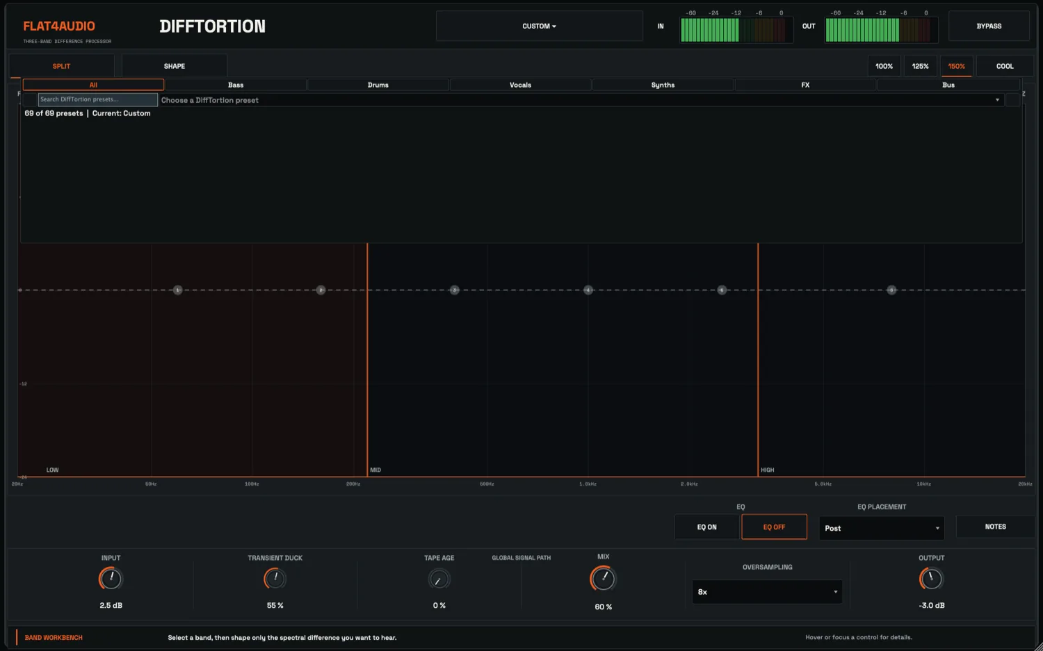 The DiffTortion plugin interface